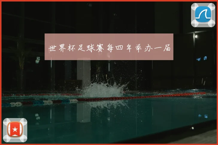 世界杯足球赛每四年举办一届