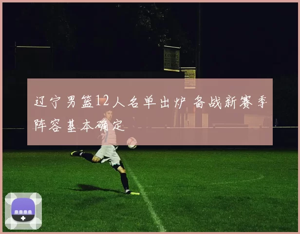 辽宁男篮12人名单出炉 备战新赛季阵容基本确定